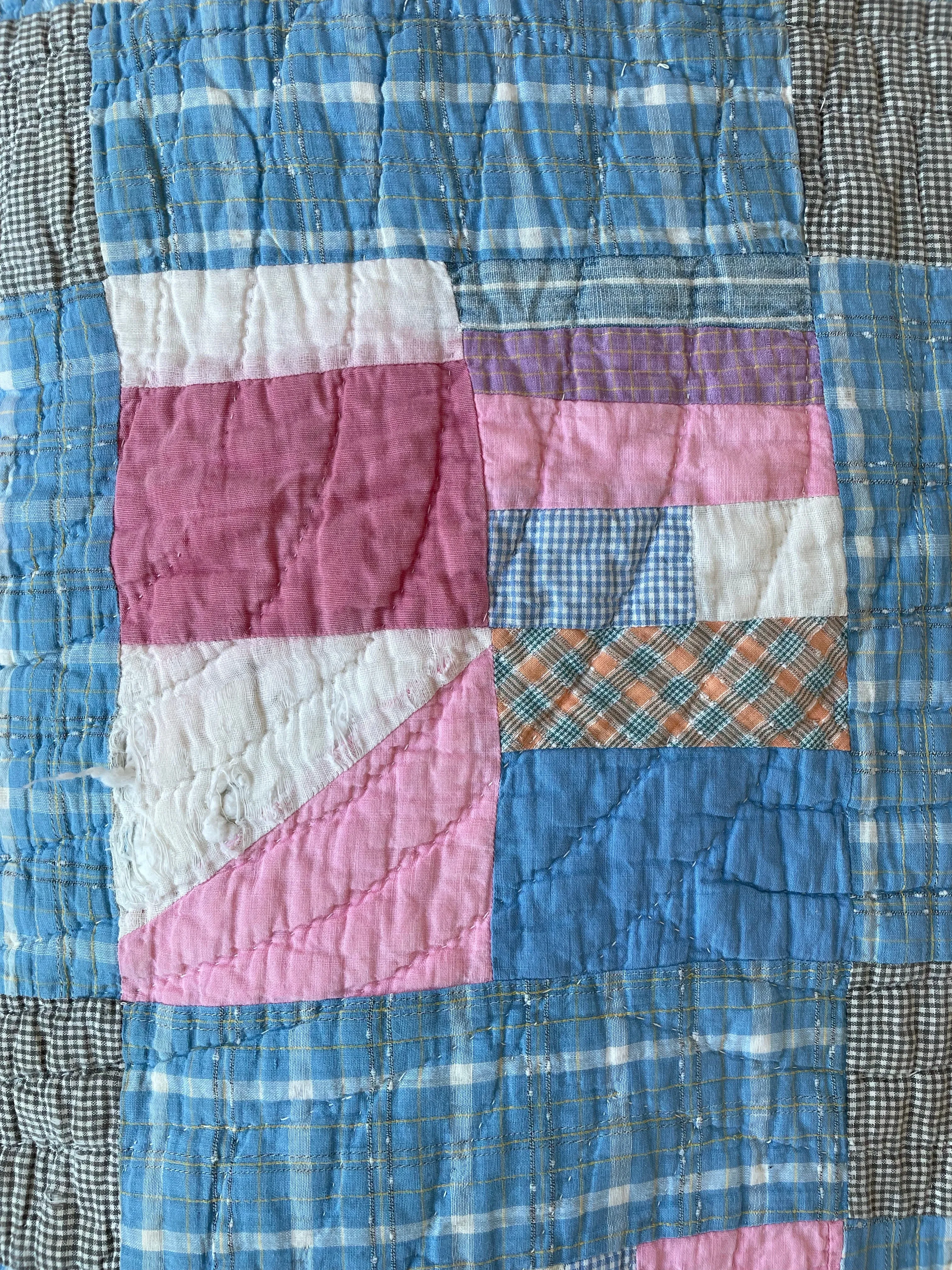 1930s Hand-stitched Quilt