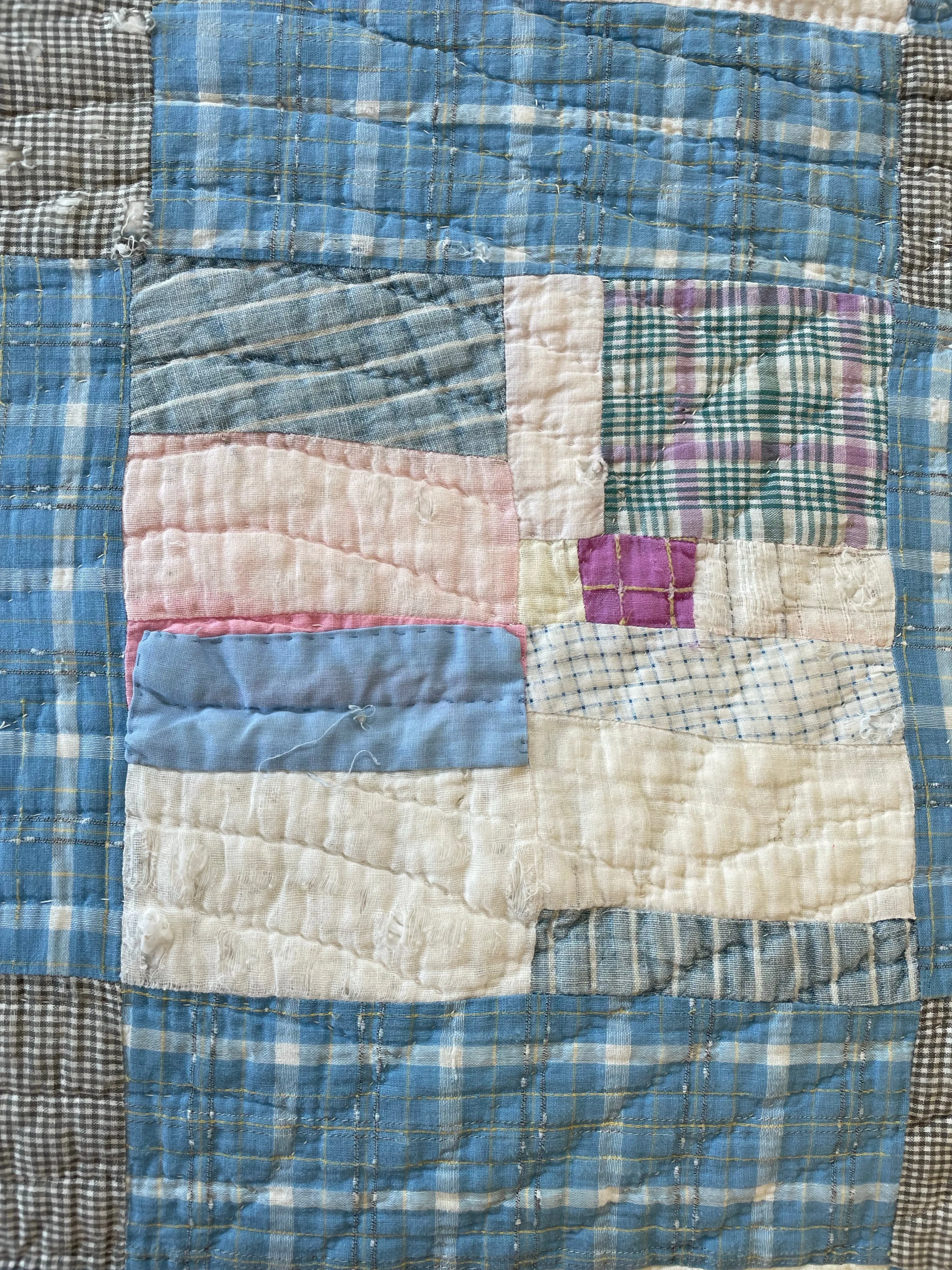 1930s Hand-stitched Quilt