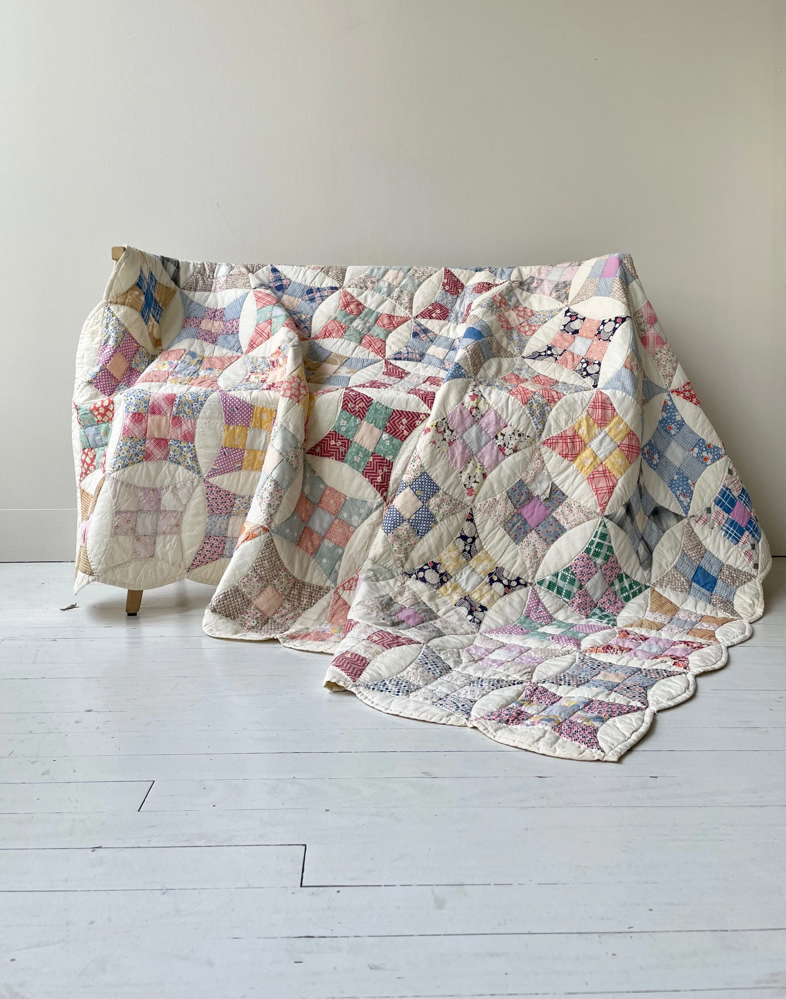 1930s Improved Nine Patch Quilt