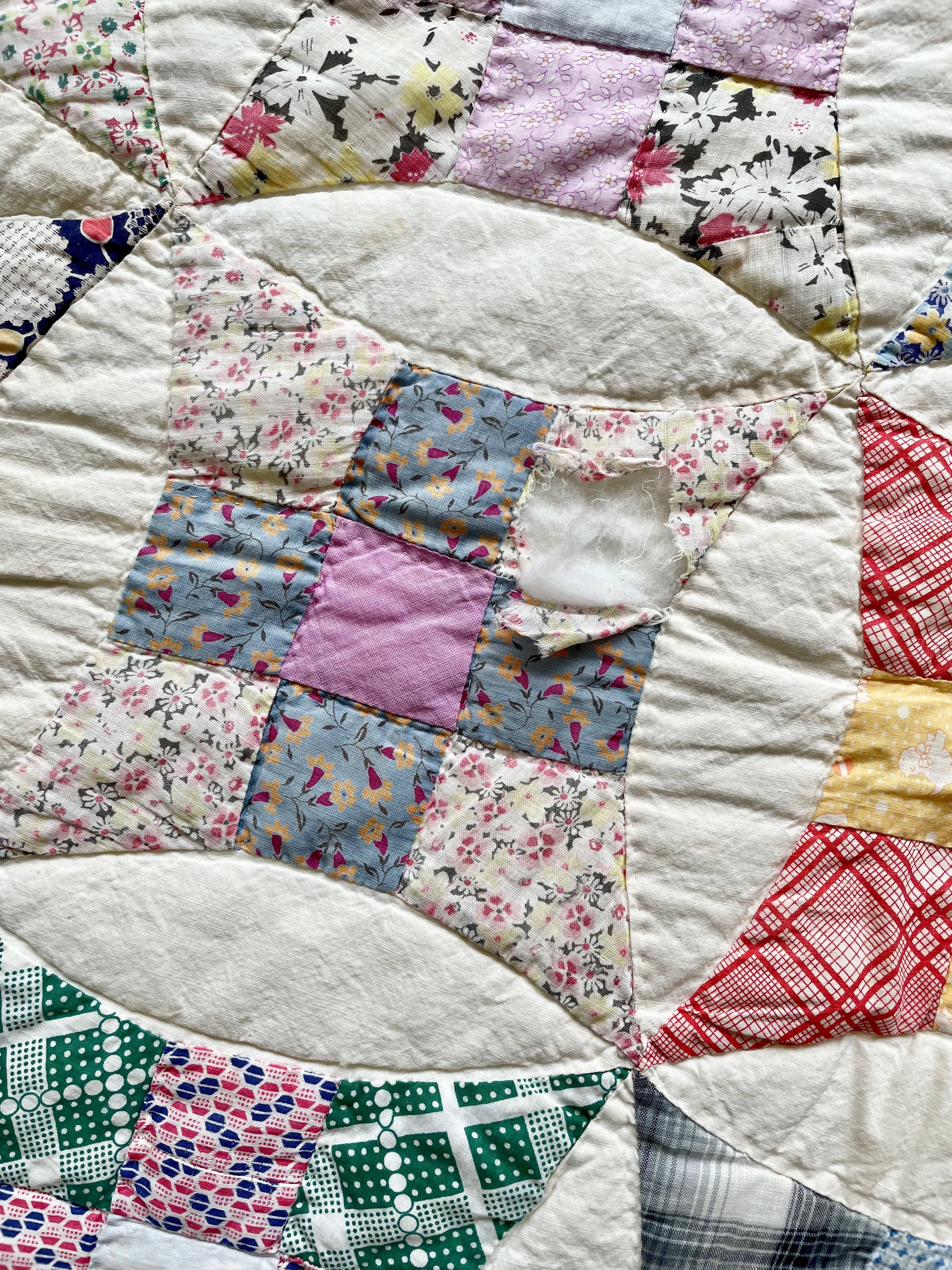 1930s Improved Nine Patch Quilt