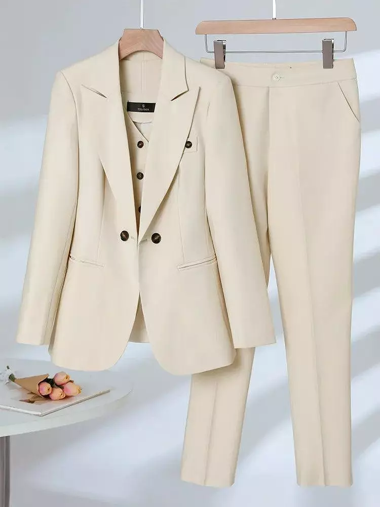 3-Piece Set Women Pant Suit,  Formal Pantsuit