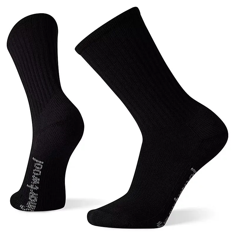 Adult Hike Classic Light Cushion Solid Crew Socks