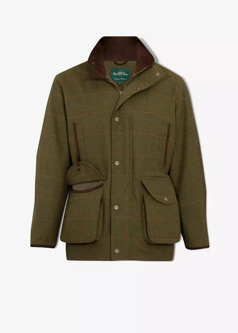 Alan Paine Combrook Field Waterproof Tweed Coat