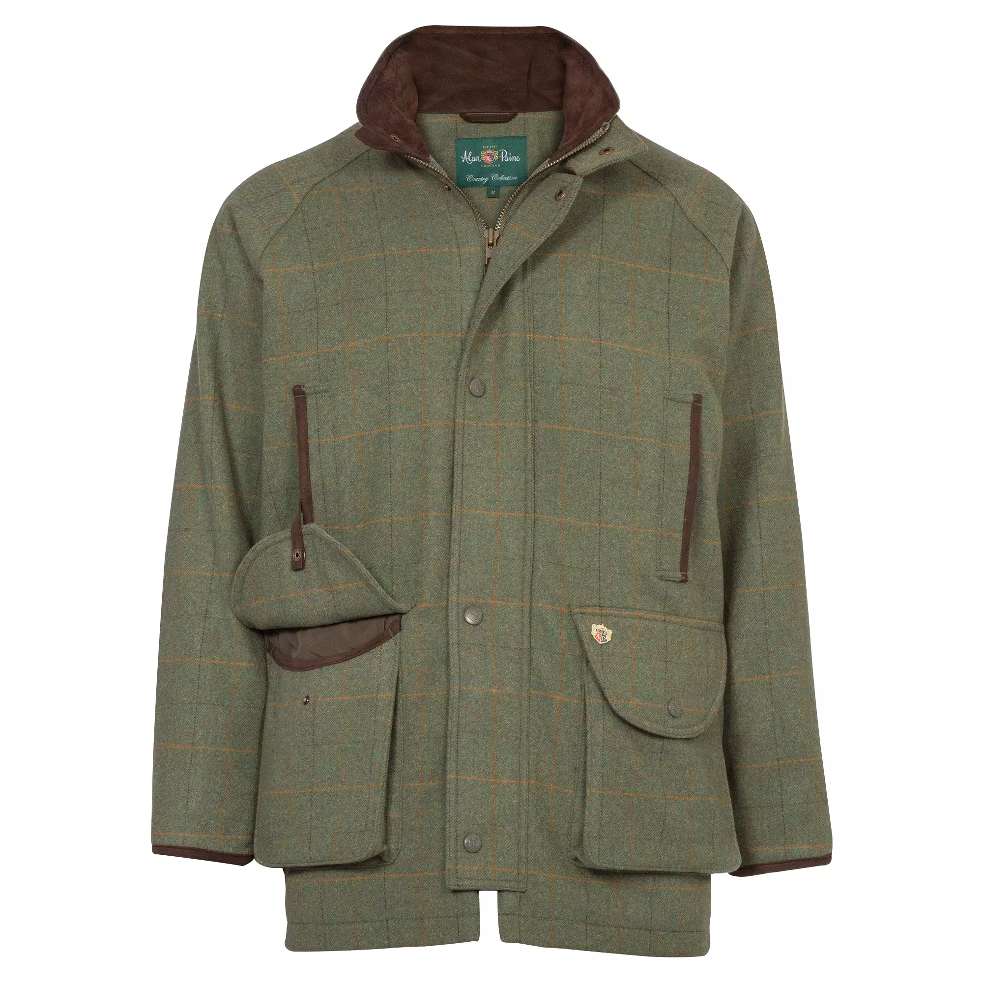 Alan Paine Combrook Waterproof Tweed Coat