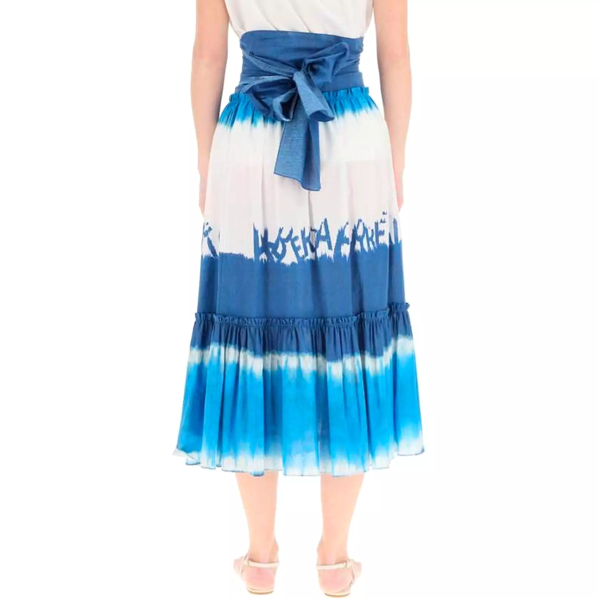 Alberta Ferretti - Gonna midi tie-dye