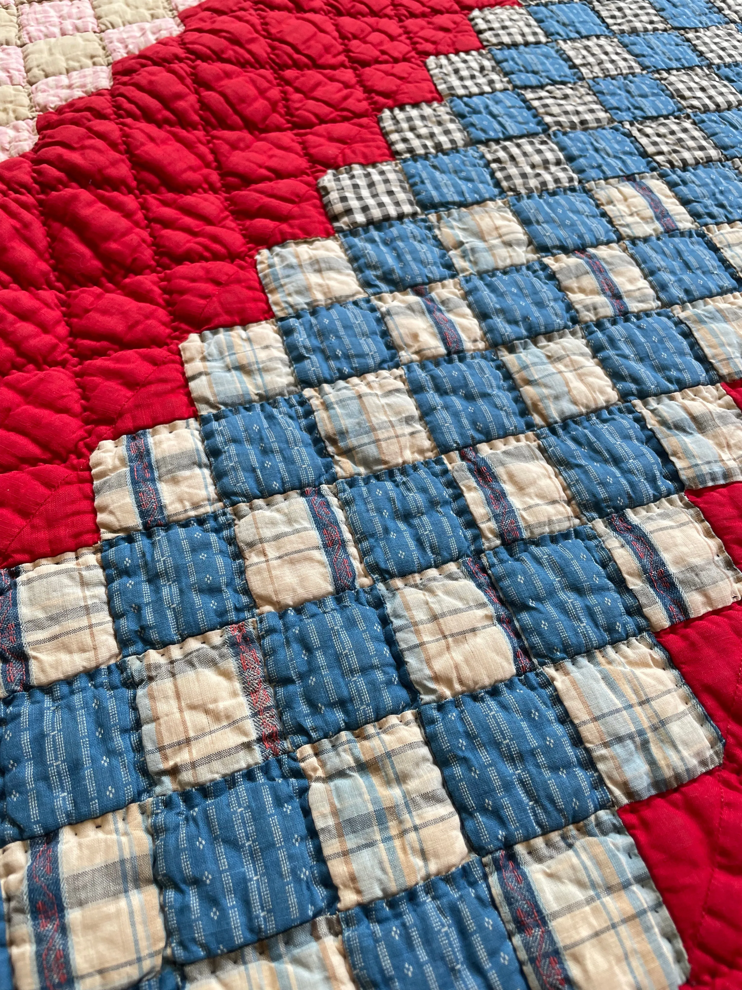 Antique 1860s Heirloom Quilt