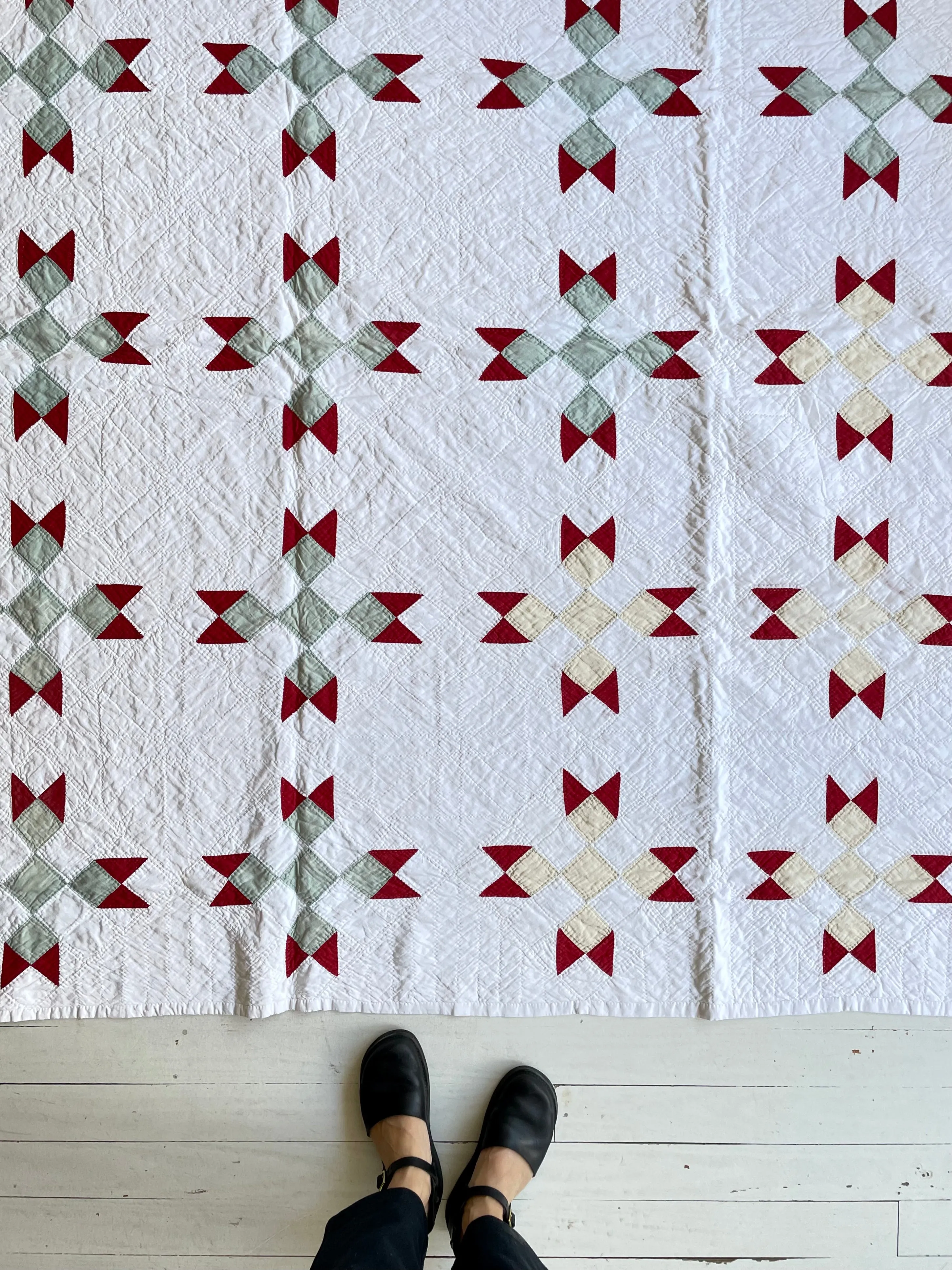 Antique Chicago Star Quilt