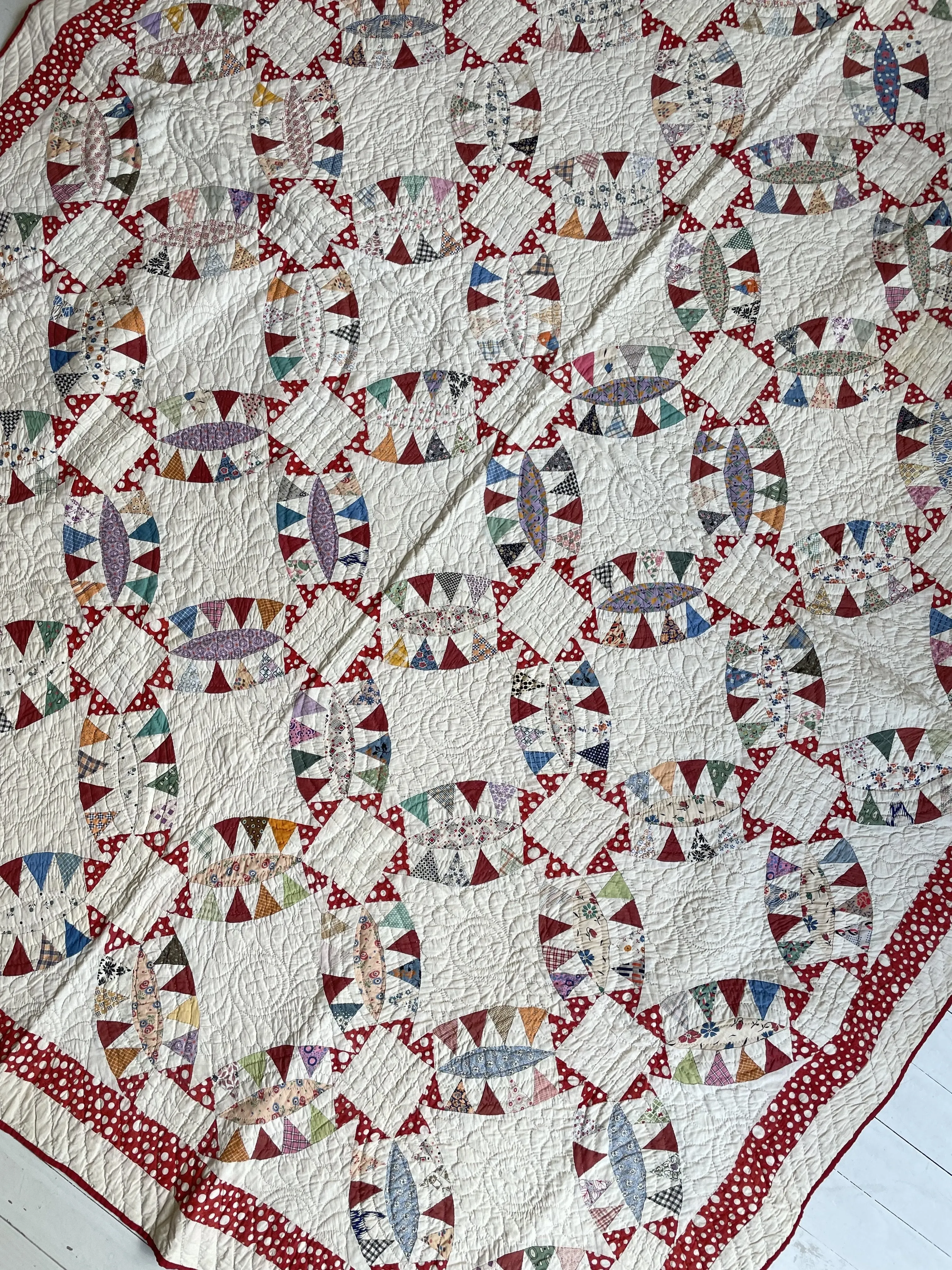 Antique Pickle Dish Quilt (2)