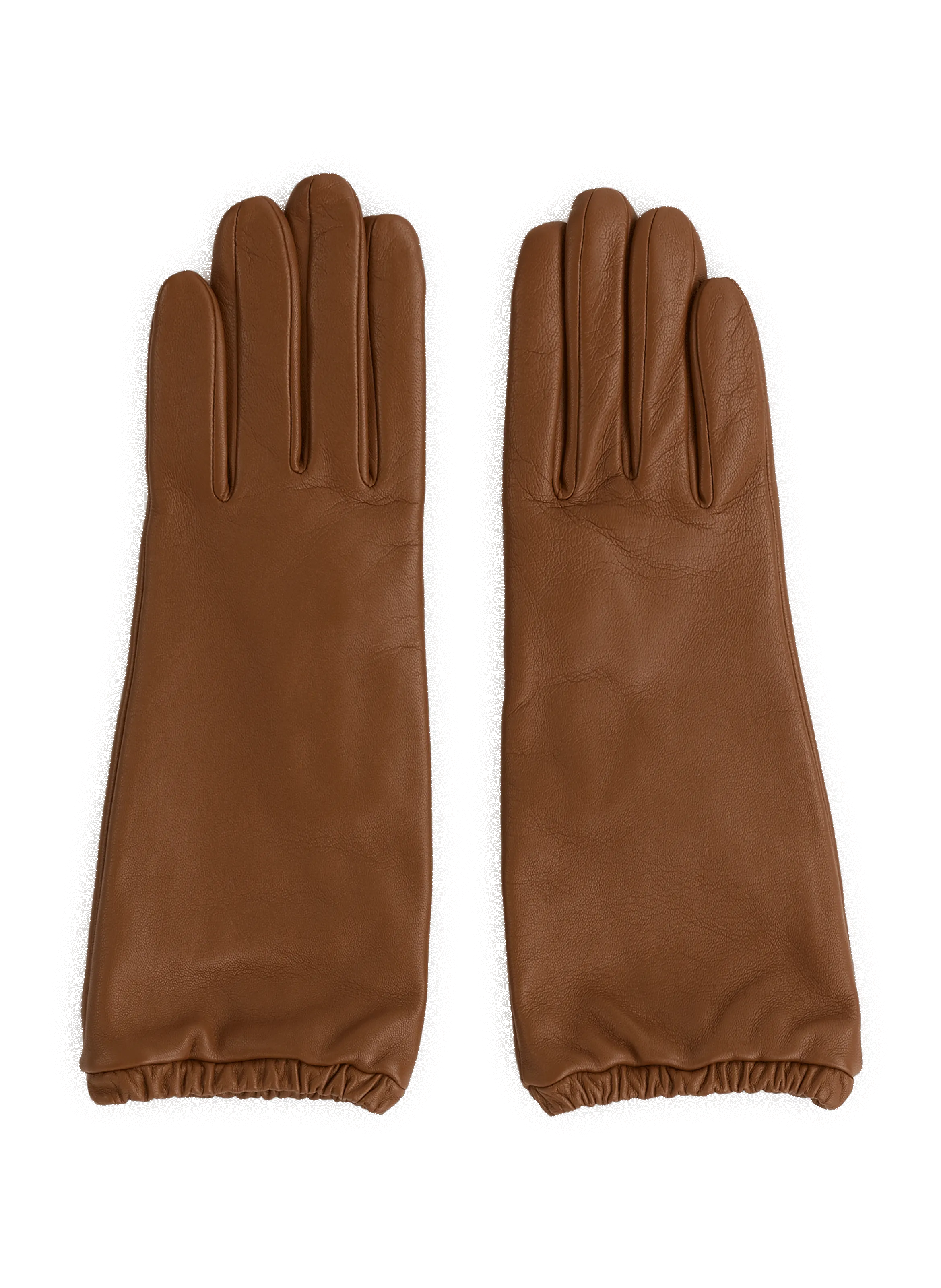 ARISTIDE  Leather gloves - Brown