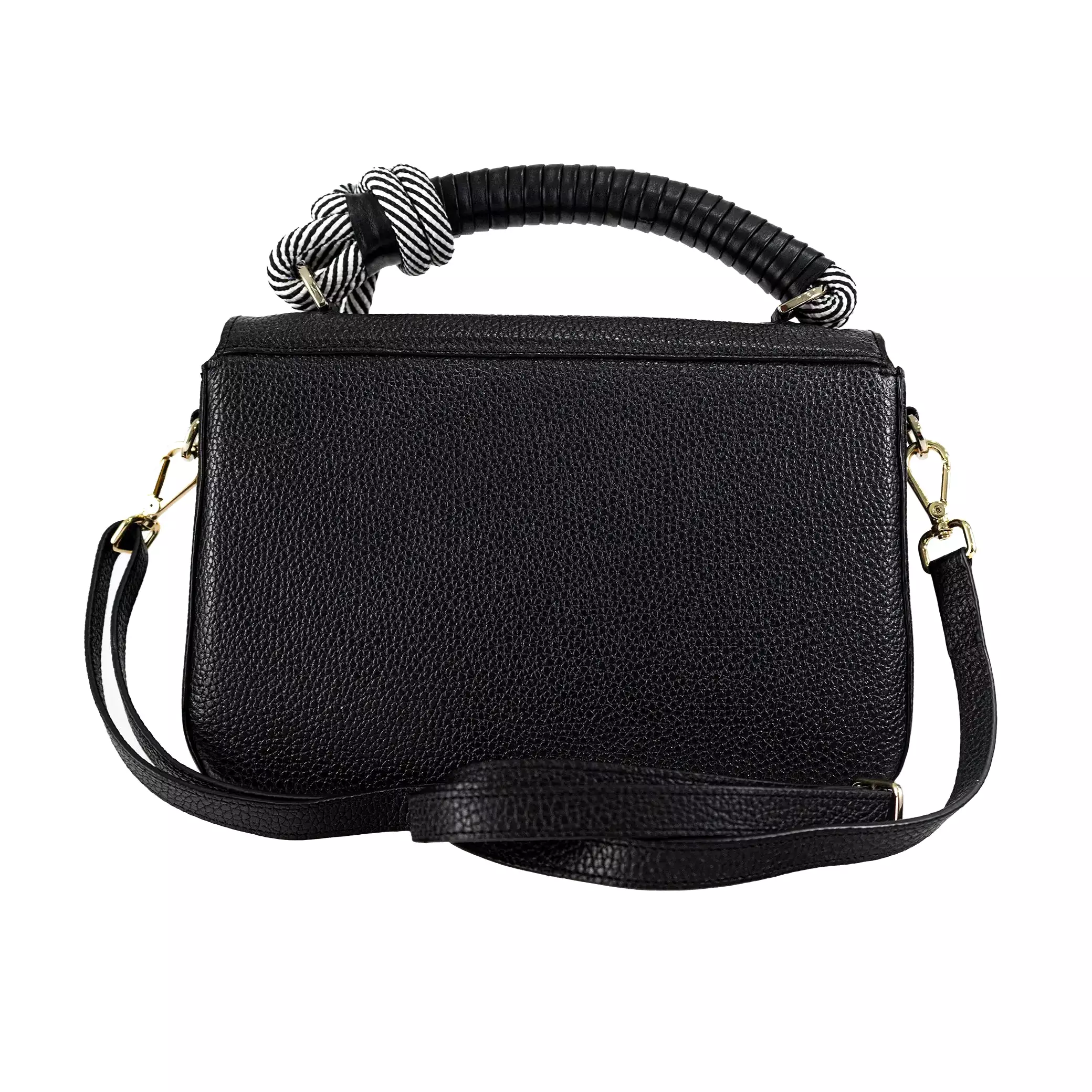 BOD64MA - Cuadra black fashion stingray crossbody bag for women