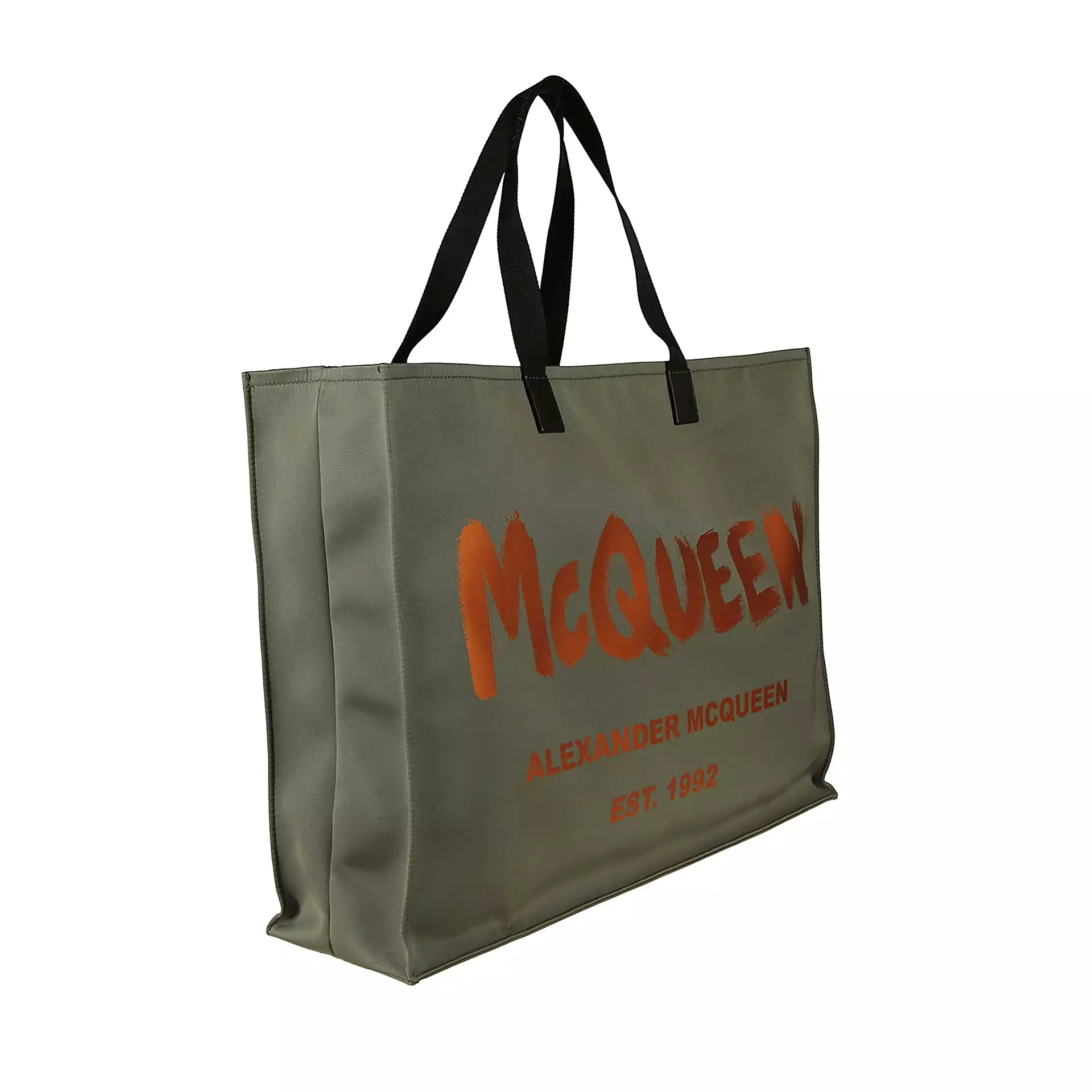 Borsa tote con logo Alexander Mcqueen