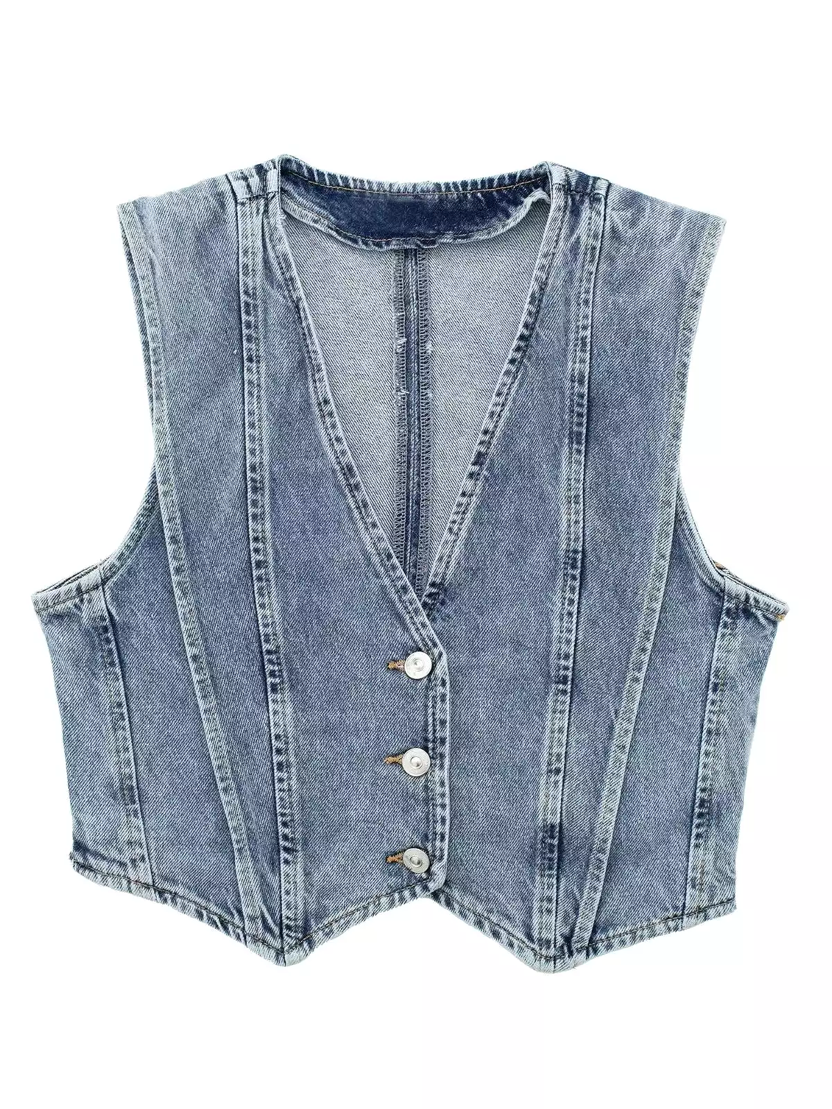 Chic Streetwear Denim Y2K Women Suit Fashion 2023 Summer V Neck Slim Sleeveless Vest High Street Zip Cool Mini Shorts