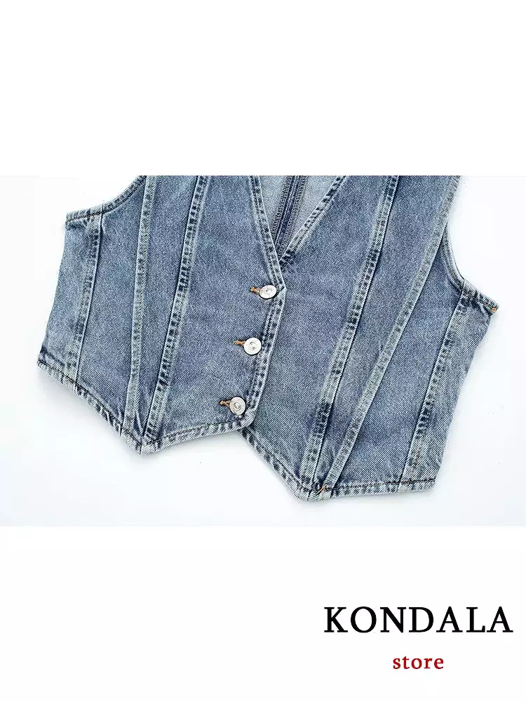 Chic Streetwear Denim Y2K Women Suit Fashion 2023 Summer V Neck Slim Sleeveless Vest High Street Zip Cool Mini Shorts