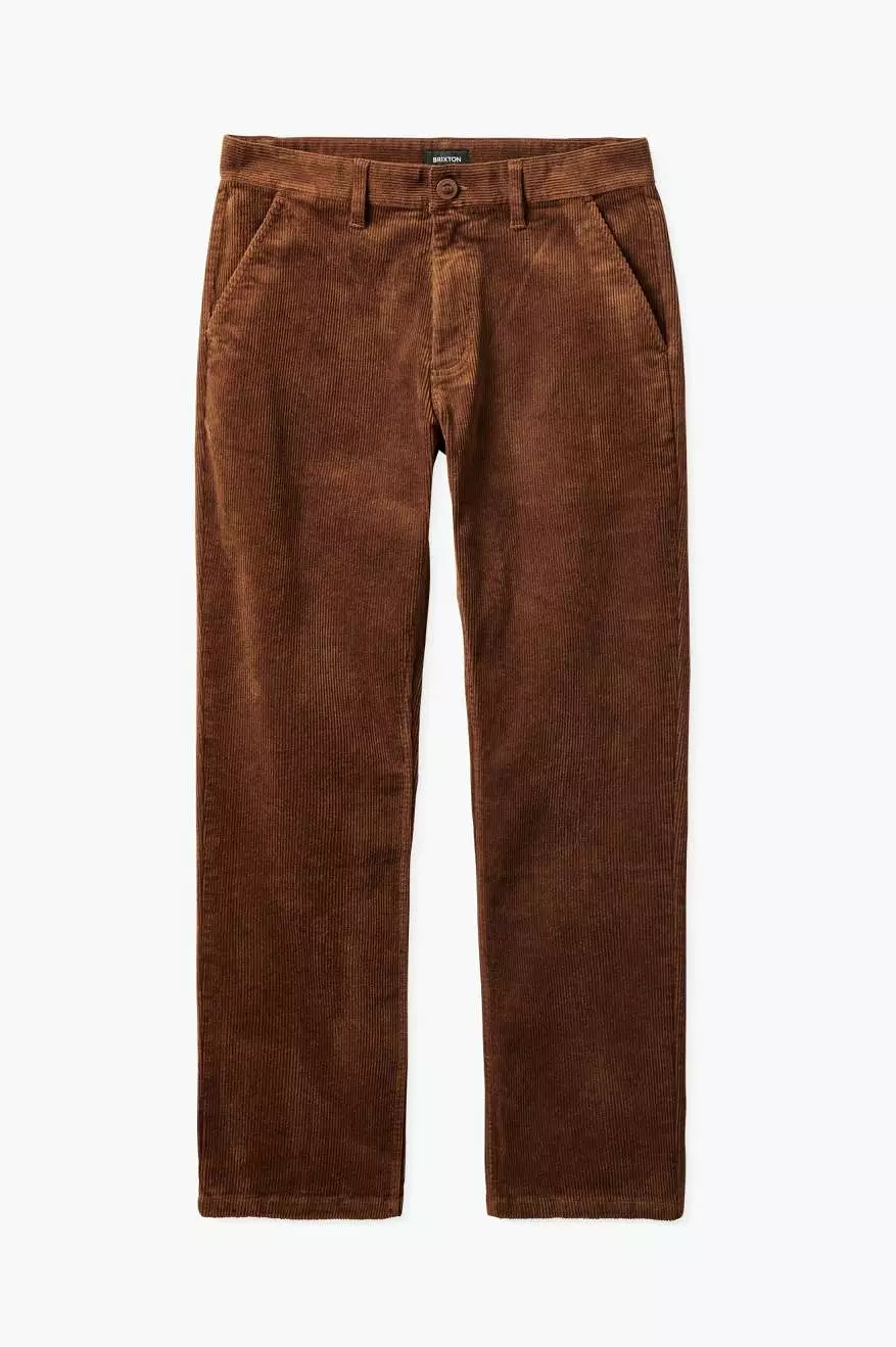 Choice Chino Regular Pant - Bison Cord