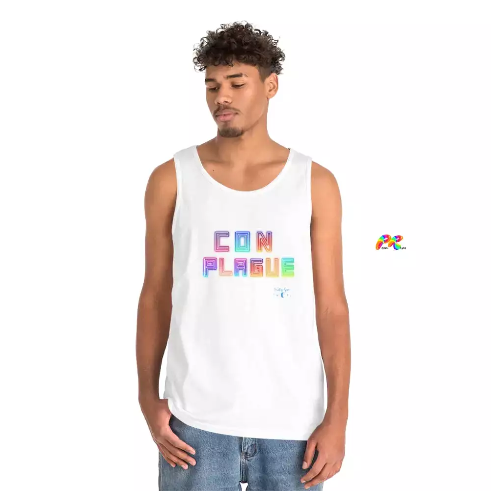 Con Plague Unisex Heavy Cotton Tank Top