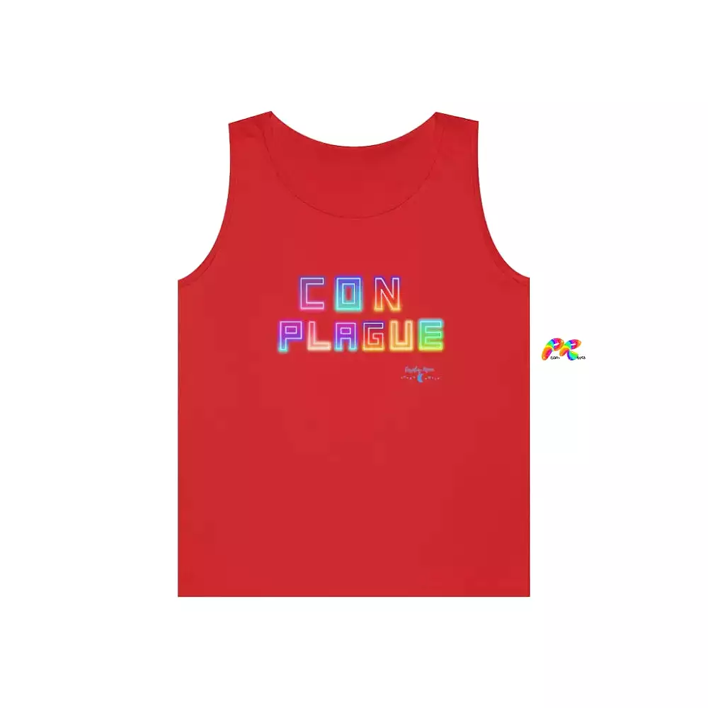 Con Plague Unisex Heavy Cotton Tank Top