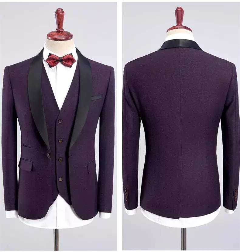 Cowell Tuxedo Wedding Suit, Shawl Collar