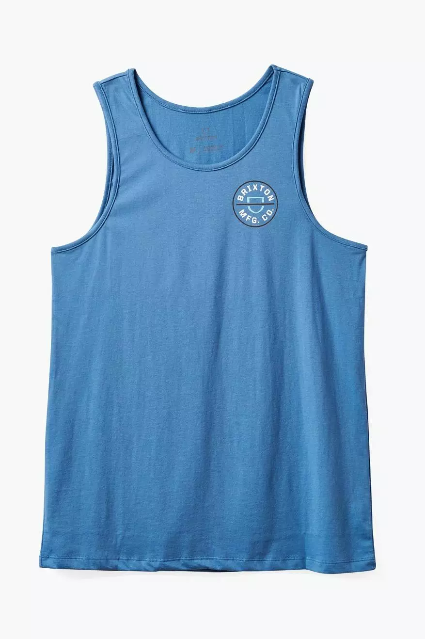 Crest Tank Top - Blue Heaven