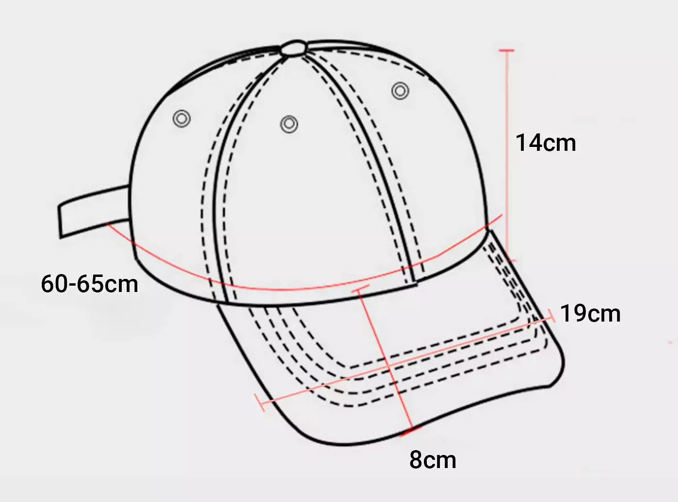 FitVille Big SIze KingKap Cap V2