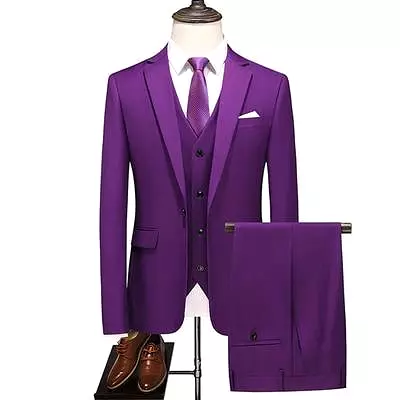 Formal Three Piece Business Suit