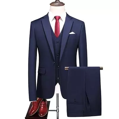 Formal Three Piece Business Suit