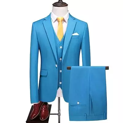 Formal Three Piece Business Suit