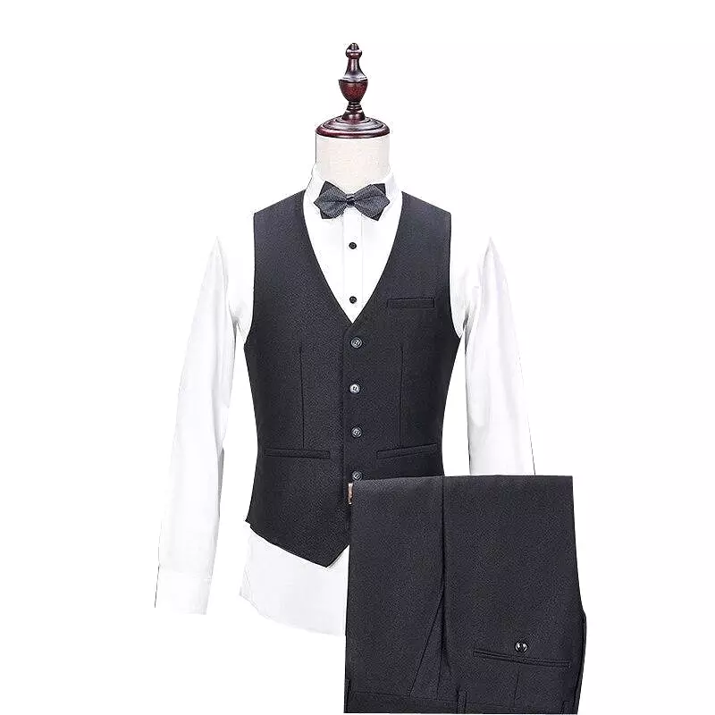 Grand Event Black Three Piece Men Suit