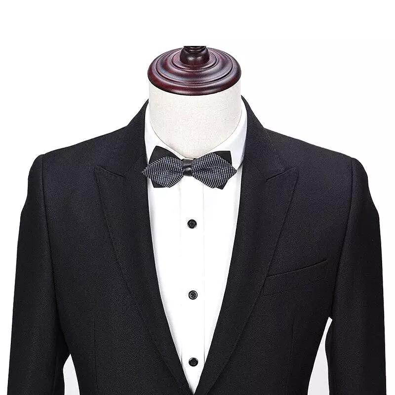 Grand Event Black Three Piece Men Suit