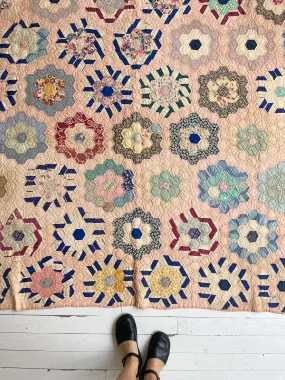 Grandma's Garden 1930s Quilt