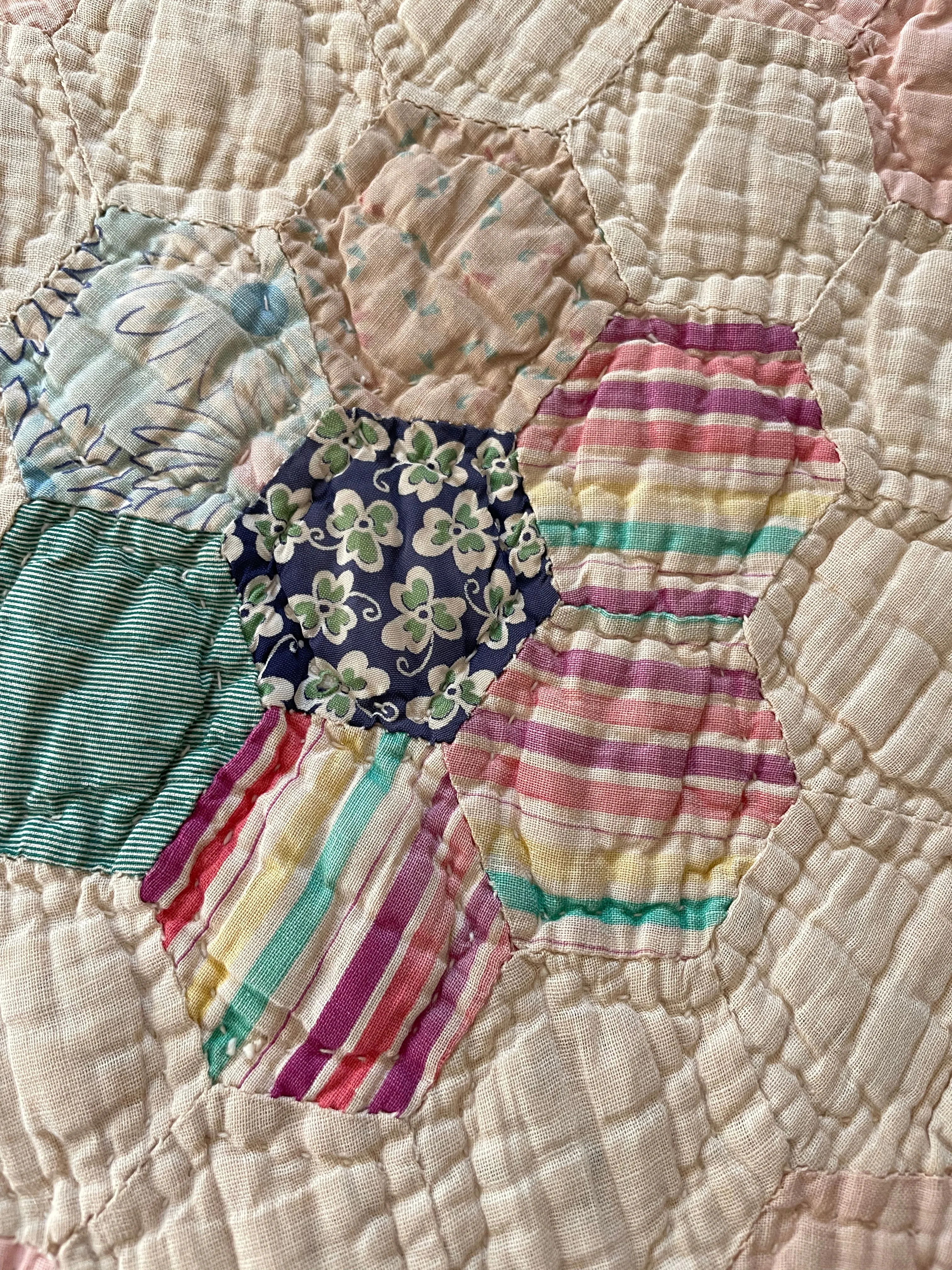 Grandma's Garden 1930s Quilt