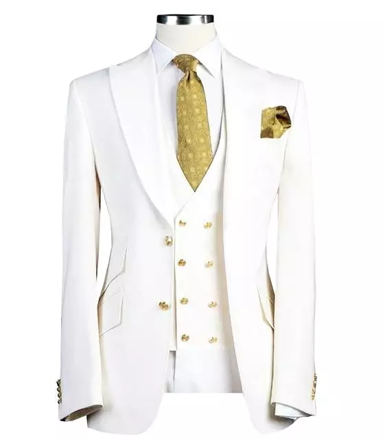 Hanks Three Piece Wedding Suit