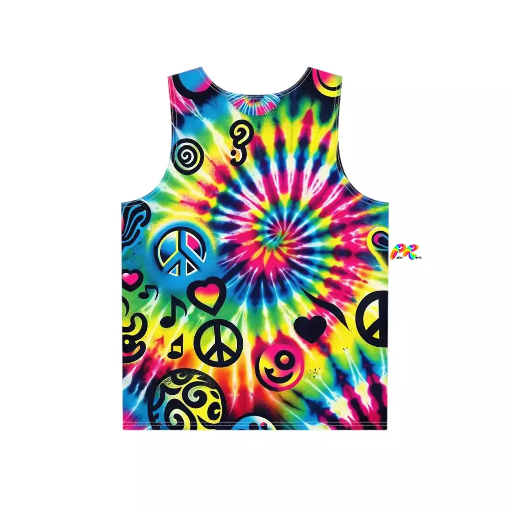 Happy Vibes Men's Rave Tank Top