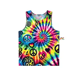 Happy Vibes Men's Rave Tank Top