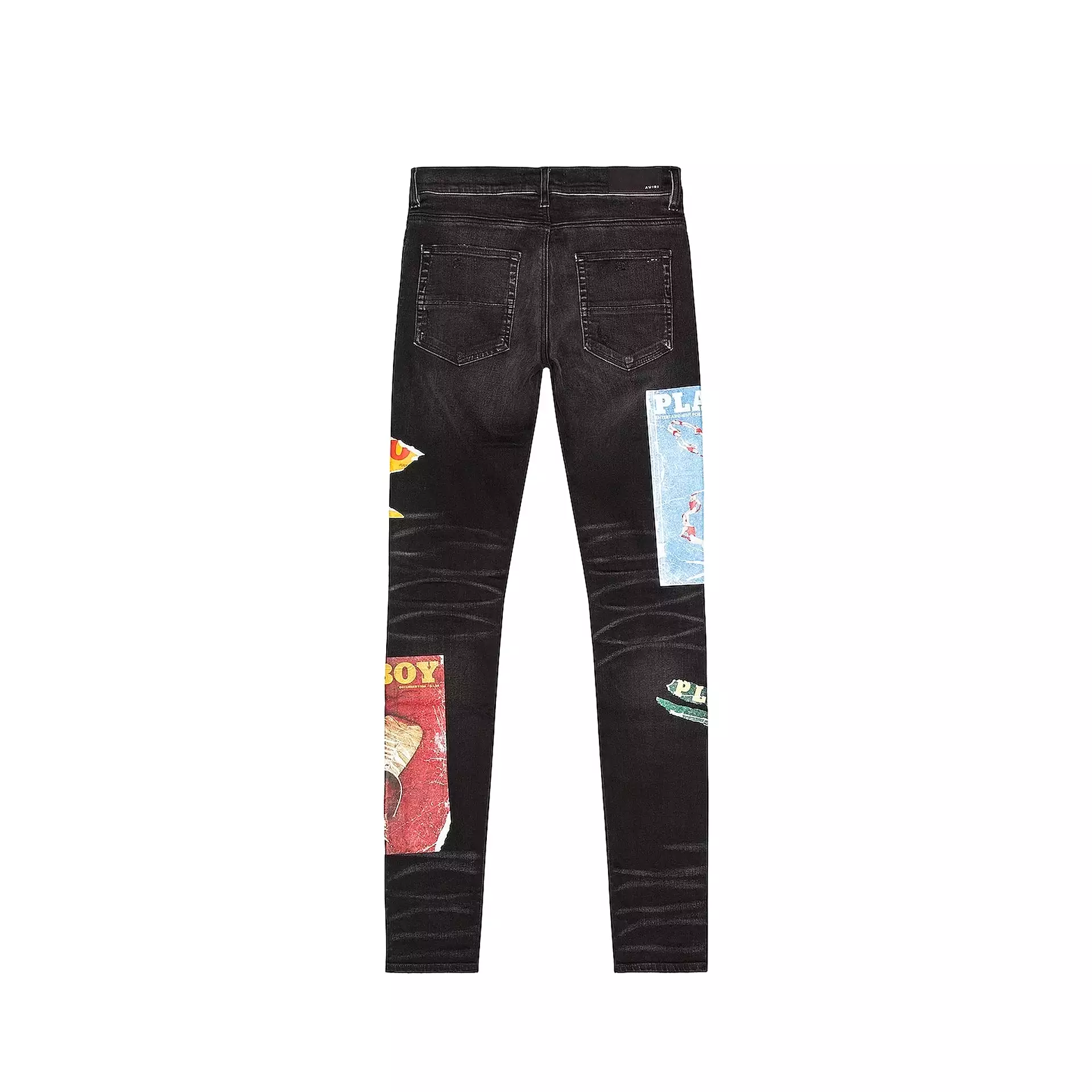 Jeans in cotone stampato Amiri