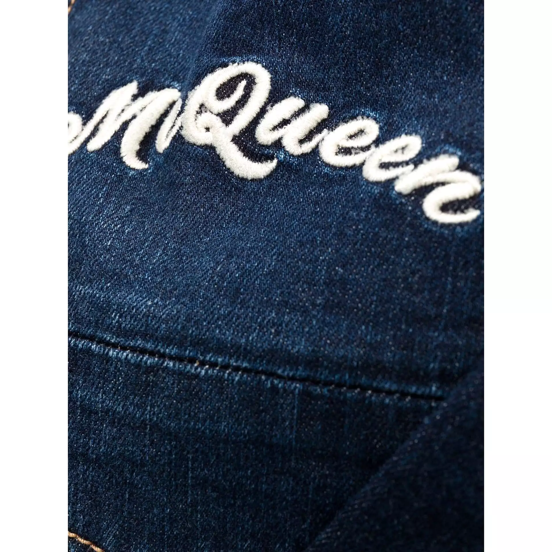 Jeans in denim Alexander Mcqueen