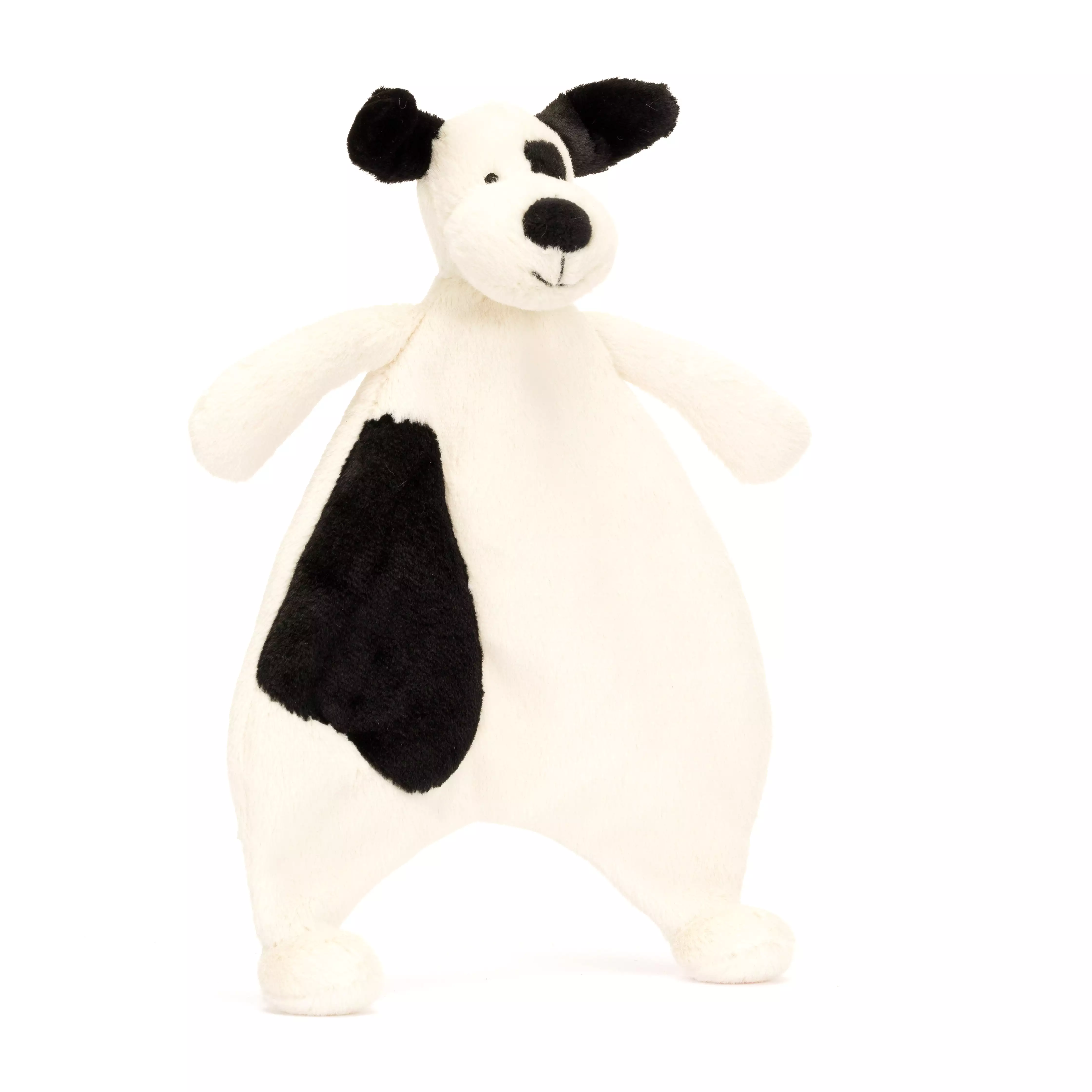 Jellycat Black & Cream Puppy Comforter