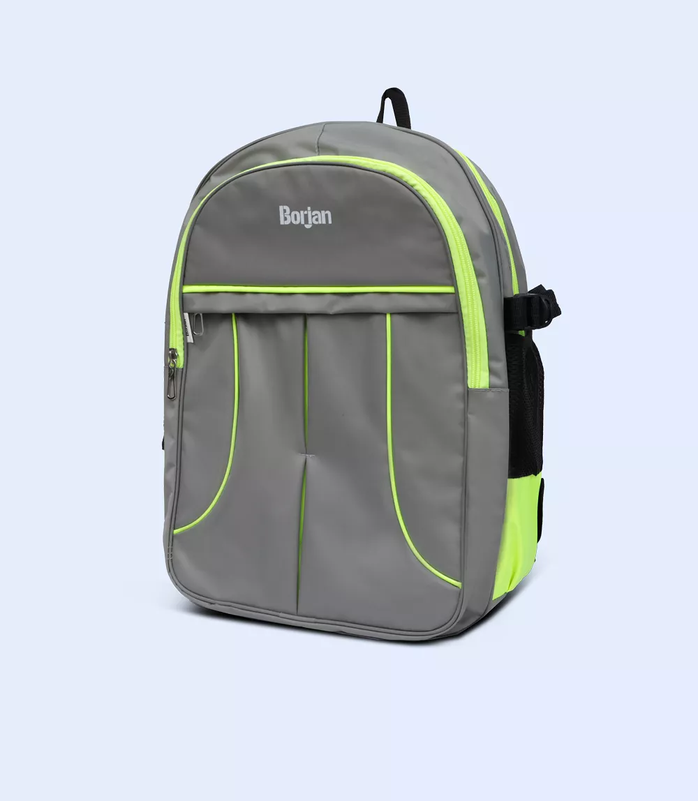 MA1819-GREY/GREEN-Men Laptop Bag