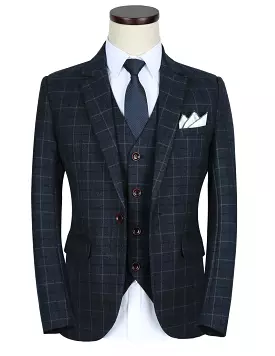 McCartney Three Piece Plaid Suit