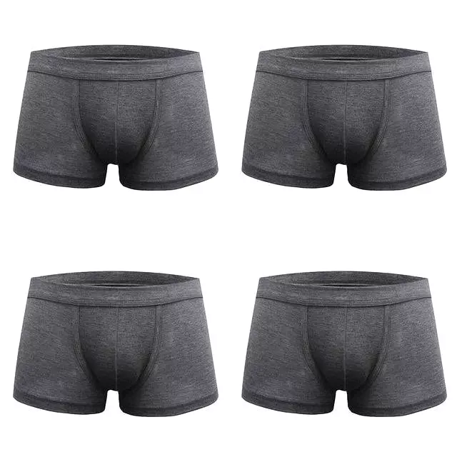 Men Boxer Shorts - 4 Pcs/Set