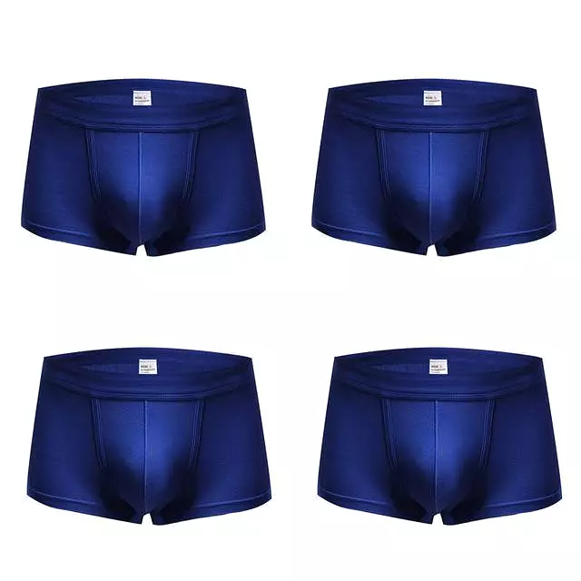 Men Boxer Shorts - 4 Pcs/Set