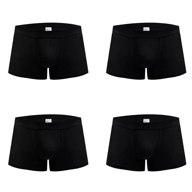 Men Boxer Shorts - 4 Pcs/Set