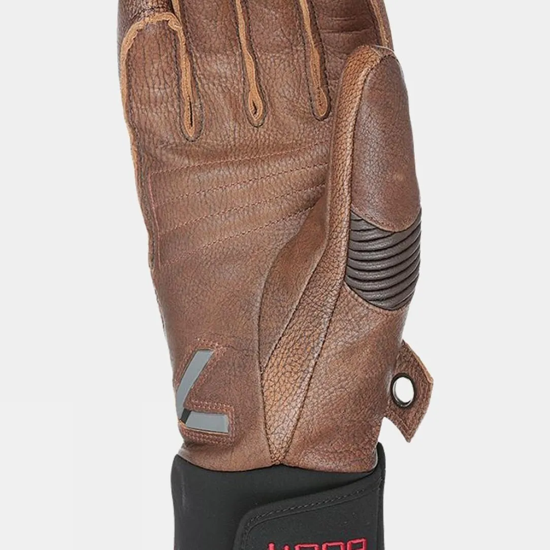 Mens Off Piste Leather Gloves