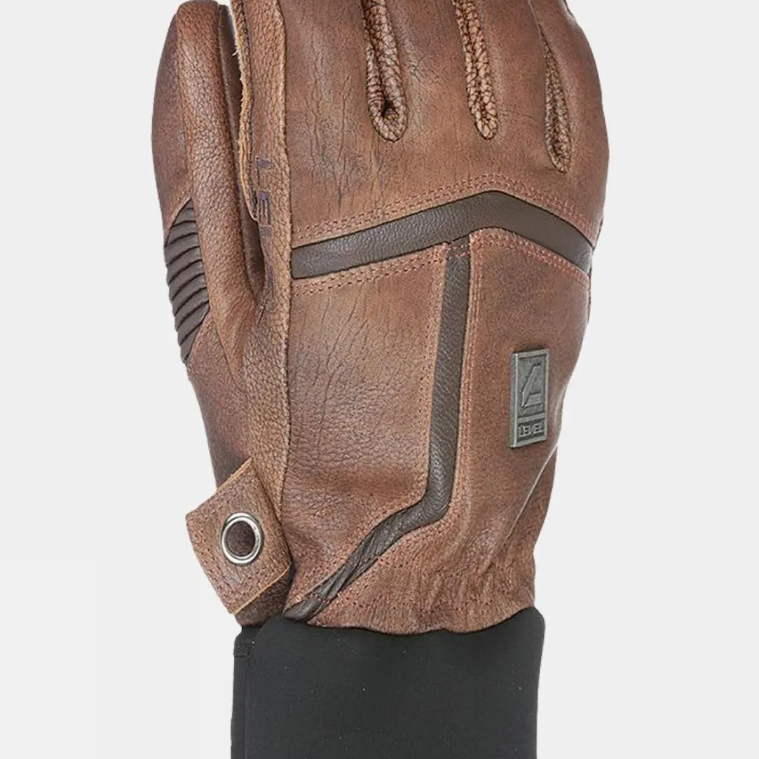 Mens Off Piste Leather Gloves