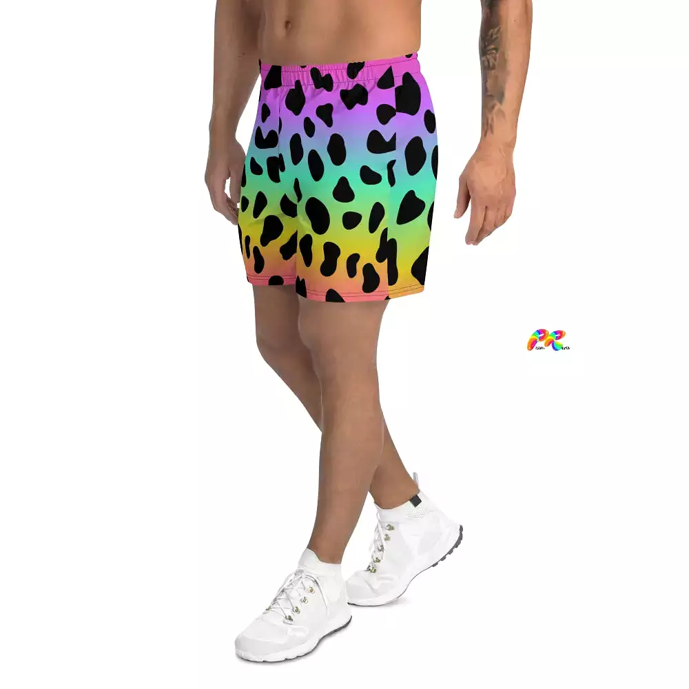 Men's Pride Leopard Shorts