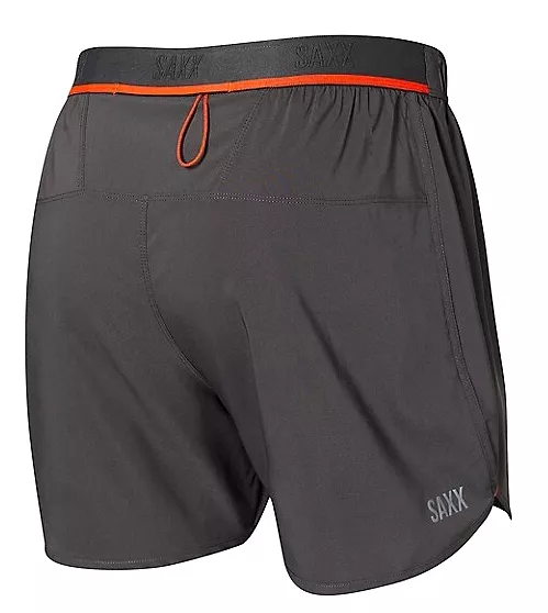 Mens Saxx Hightail 2in1 Run Short 5