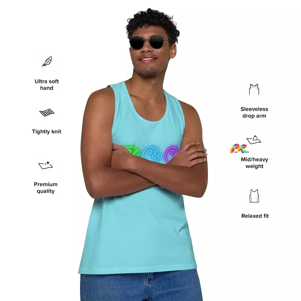 Pac-Man 100% Cotton Men’s Tank Top