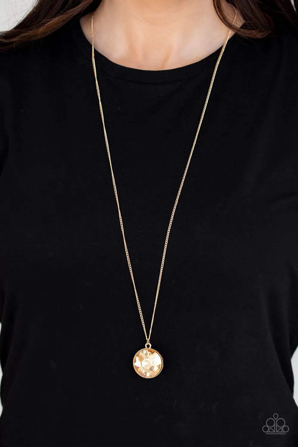 Paparazzi Accessories - Dauntless Diva - Gold Necklace