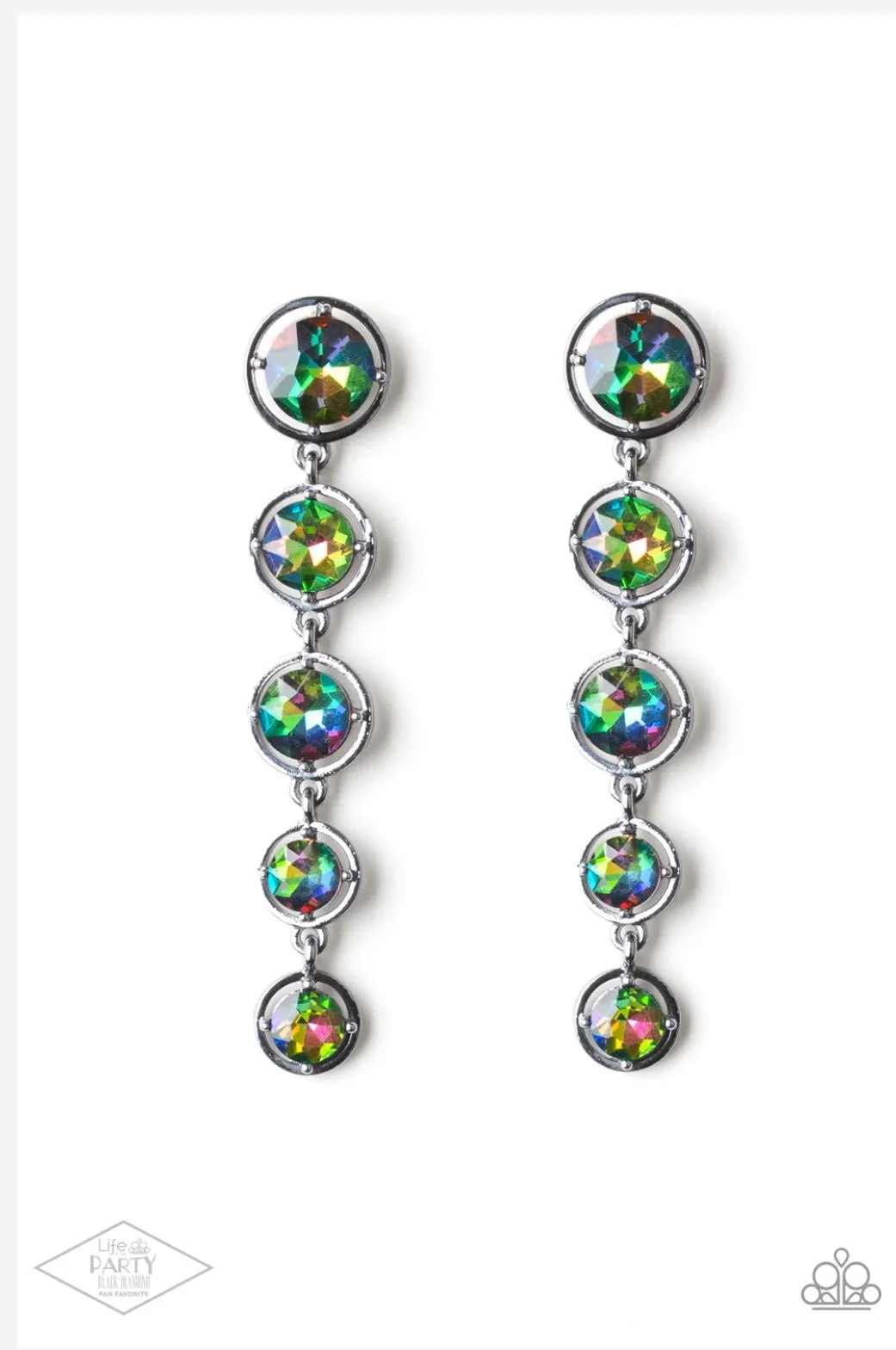 Paparazzi Accessories - Drippin in Starlight - Multi Earrings