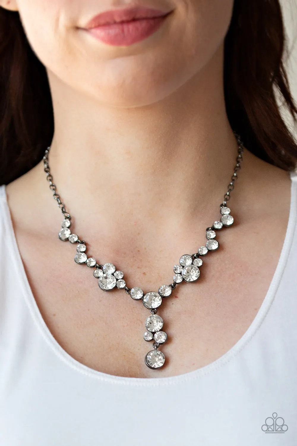 Paparazzi Accessories - Inner Light - Black Necklace