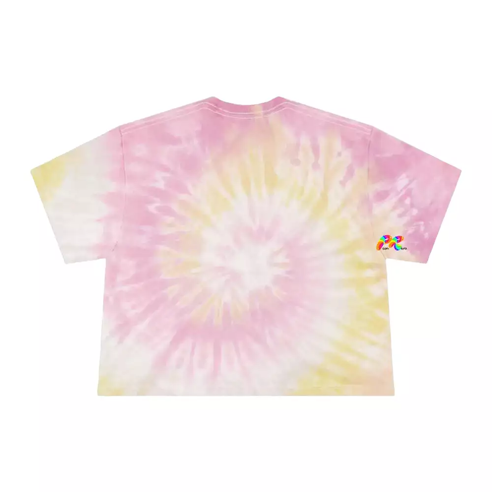 Rave Squad Women's Tie-Dye Crop T-Shirt